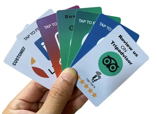 nfc social media and business connect cards