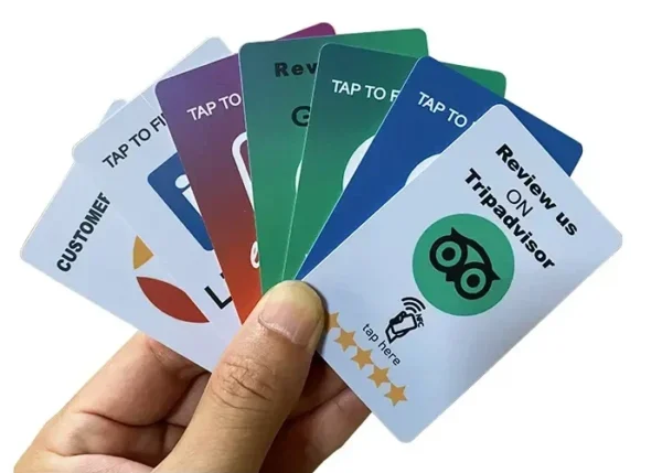 nfc social media and business connect cards