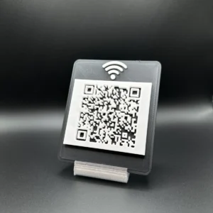 WiFi Connect QR Code and NFC display