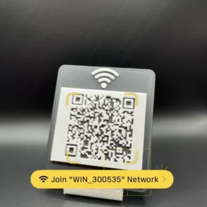 WiFi Connect QR Code and NFC display 2