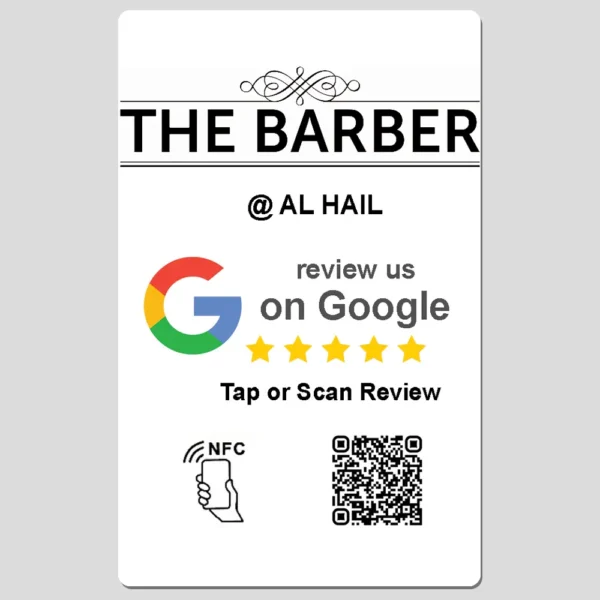Custom PVC NFC Social Media Cards - Image 4