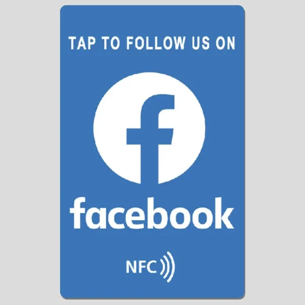 Standard PVC NFC Social Media Cards - Image 5